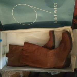 Nine west heeled boots